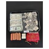 U.S. Currency, Quarters, Halves, 1 & 2 Dollar