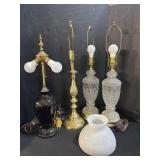 Assortment Of Lamps.