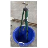 Standing Sprinkler, 18gal Tub.
