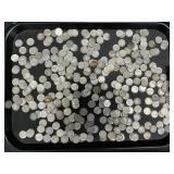 320 90% Silver Roosevelt Dimes.