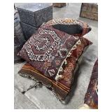 (3) Handmade Kilim Pillows.