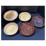 1990ï¿½s Huberhaus Redware Pottery (5 Pc).