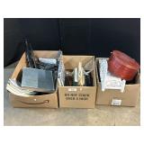 Guide Books, Music Stands, Alarm Clock.