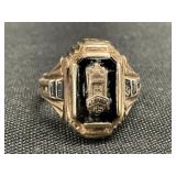 10K Gold 1957 Pen Argyl Area Class Ring.