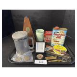 Rare Cox Thimble-Drome Fuel Can.