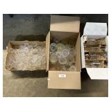 Glass Stemware & Drinking Mugs.