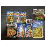 NOS Action Figures, Thunder Cats, Secret Wars.