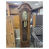 Carve Maple Seth Thomas Grandfather Clock.