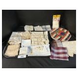 Handkerchiefs & Crochet Doilies.