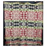 1849 Emanuel Meily Lebanon Coverlet.