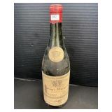 1945 Corton-Pougets Grand Cru Red Wine Bottle.