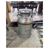 Vtg Hershey Chocolate Steel Milk Jug.