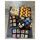 5 Crochet Blankets.