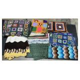 8 Crochet Blankets.