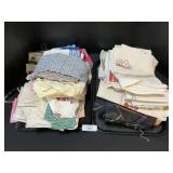 Fabric, Embroidery, Soap, Baby Shoes.