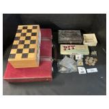 Vintage Games, Stamps, Pins Foreign Coins.