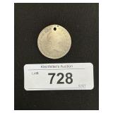 90% Silver 1795 Flowing Hair Half Dollar.