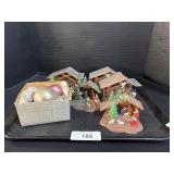 Nativity Scenes, Christmas Ornaments.