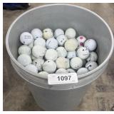 5gal Bucket Of Misc. Golf Balls.