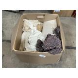 Box Of Linens, Crochet, Quilt Pattern, Dress.