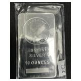 10oz .999 Fine Silver Sunshine Minting Bar.