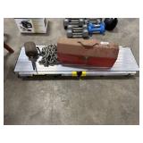 Steel Toolbox, Oil Can, Chain, Folding Step