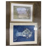 3 Signed Framed Art Prints.