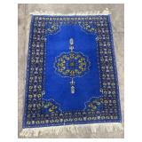 Hand Knotted Kashmir Style Rug.