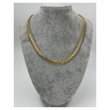 14KT Italian Gold Cobra Chain Necklace.