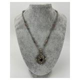 18KT Gold & Sterling Silver Konstantino Necklace.