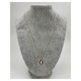 14KT Gold Carla Opal Pendant Necklace.