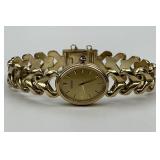 14KT Gold Womenï¿½s Seiko Watch.