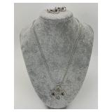 Sterling Silver & 14KT Gold Multi Stone Jewelry.