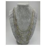 Gold &  Silver Lagos Necklace.