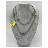 NWT Sterling Silver Lagos Grmstone Necklace.