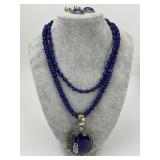 Sterling Silver Yellowhorse Lapis Lazuli Jewelry.