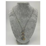 18KT Gold & Sterling Silver Lagos Necklace.