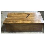 Custom Built Wooden Storage Chest.