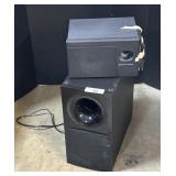 Sony Subwoofer & Altec Lansing Speaker.