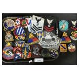Air Force, Army, Navy, Military Patches.