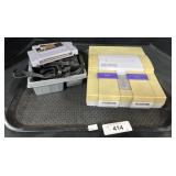 Super Nintendo, Game, Cord.