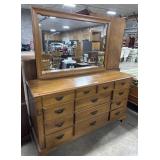 Solid Maple Young Republic Vanity, Dresser &