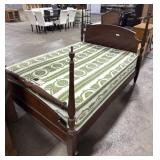 Antique Mahogany Four Post Bed.