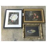 Still Life Oil Paintings & Floral Watercolor Print