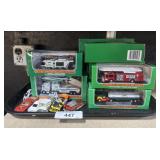 NOS Hess Trucks, Hot Wheels Cars.