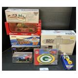 NASCAR Die-Cast Cars & Plane, NFL Ornament.