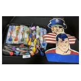 NOS Team Tony Spoons, Superman Hanger.