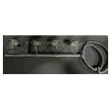 Painted Steel Key Coat Hanger.