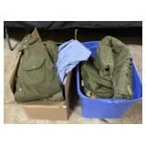 Military Bags, Bug Net, Army Uniforms.