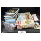 Vintage Books & Puzzle.